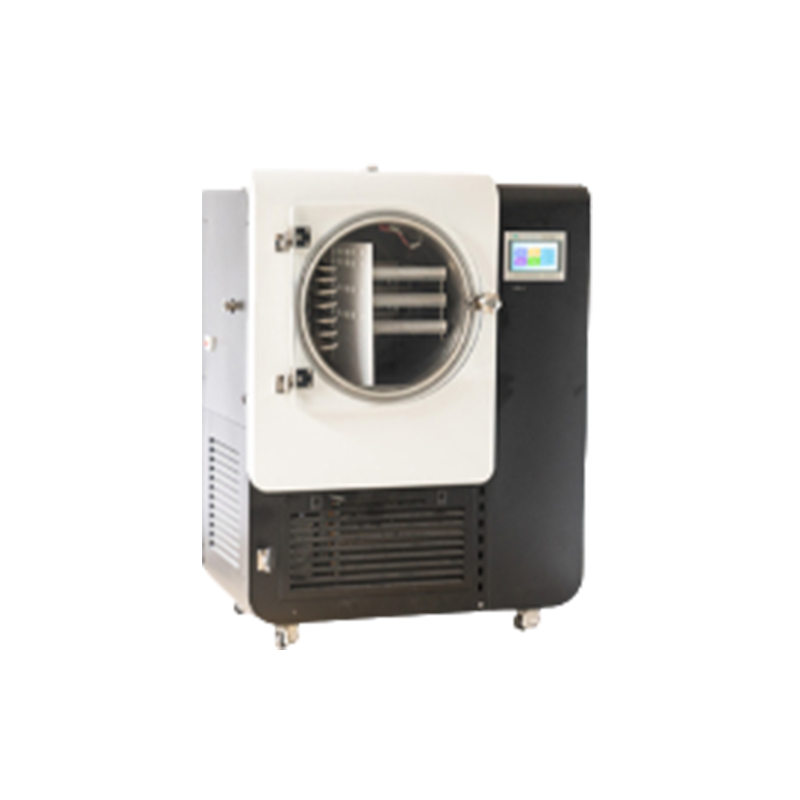 寧波新芝SCIENTZ-30YG中試型圓倉(cāng)方管硅油加熱原位凍干機(jī)